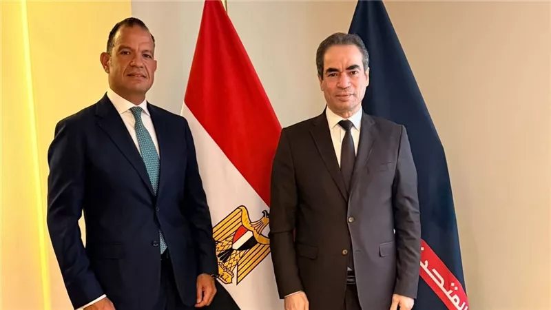 «المسلماني» يهنئ «الوزيري» ومجلس إدارة المتحدة الجديد ويبحث التعاون مع ماسبيرو