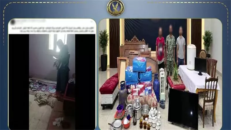 سرقة محتويات شقة بالإسكندرية.. ضبط مرتكبي الواقعة وإعادة المسروقات