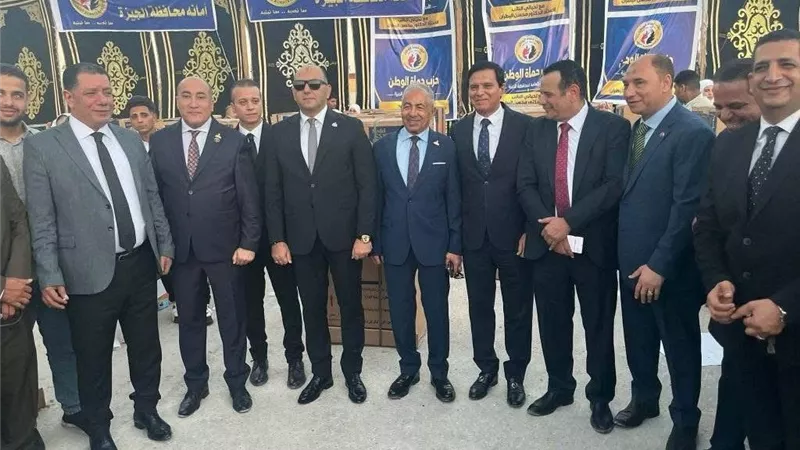 «فرحة بناتنا».. حماة الوطن بالجيزة يجهز 350 عروسة من غير القادرات