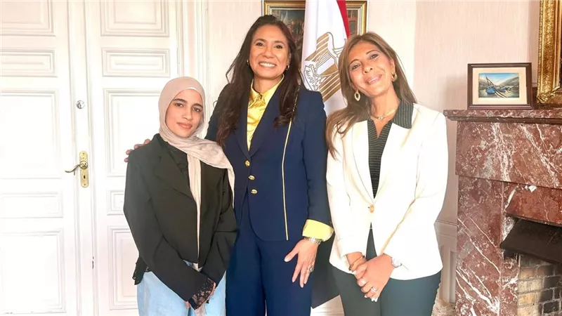 إنجاز مصر في ستوكهولم.. السفيرة نجلاء نجيب تحتفي بفوز بسملة رضا بجائزة دولية