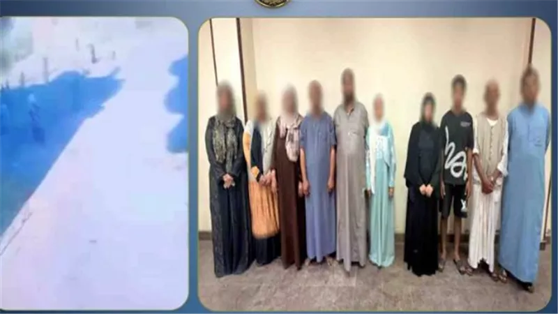 مشاجرة عائلية بسبب الجيرة تنتهي بضبط 11 متهمًا في الشرقية