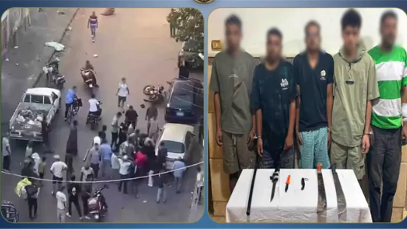 خلافات الجيرة تشعل مشاجرة بالأسلحة البيضاء.. ضبط 6 أشخاص بالإسماعيلية