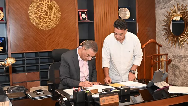 محافظ جنوب سيناء يعتمد 1.2 مليون جنيه لدعم الهيئات الشبابية والرياضية
