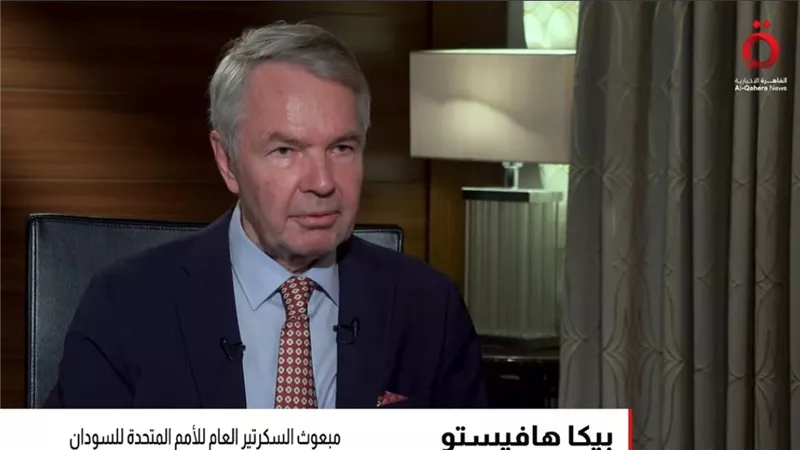 مبعوث الأمم المتحدة في السودان: نعمل على فتح الممرات الإنسانية وحماية البنية التحتية