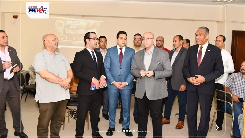 محافظ الفيوم يتابع أعمال تدريب 