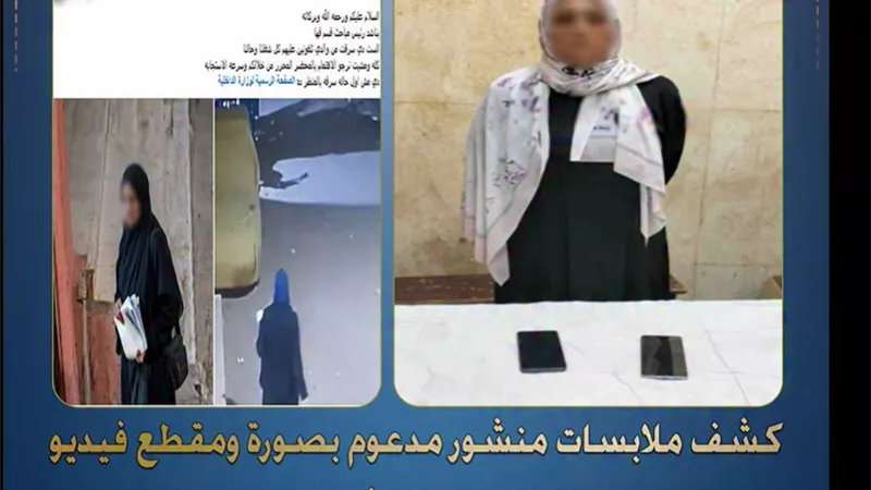 ضبط سيدة سرقت هاتفين من محل بأسلوب المغافلة بالقليوبية 