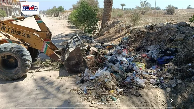 حملات للنظافة ورفع الإشغالات وتجميل الشوارع بمركزي سنورس ويوسف الصديق