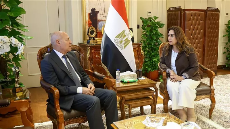 وزيرة التنمية المحلية تتابع تطوير مجزر 15 مايو وتشجير القاهرة وملف التصالح