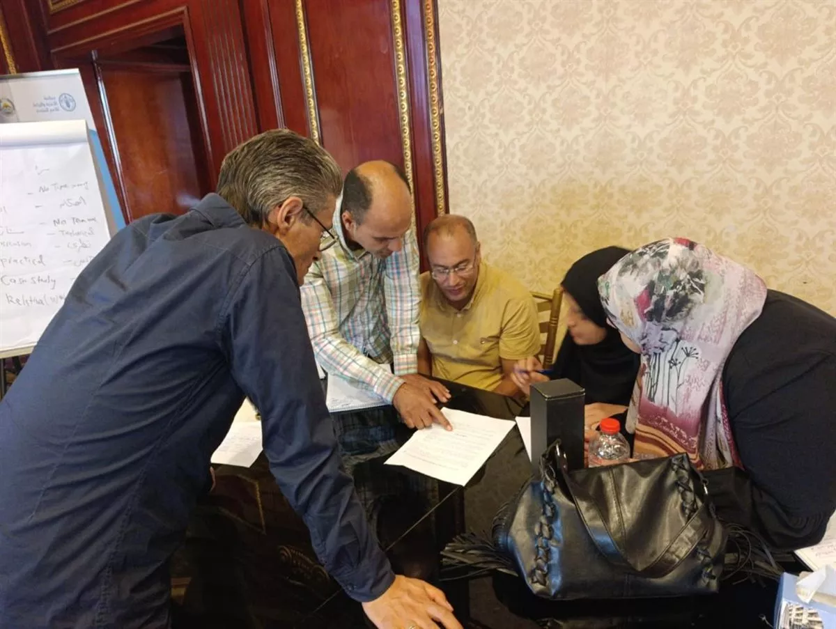 جانب من البرنامج التدريبي&nbsp;
