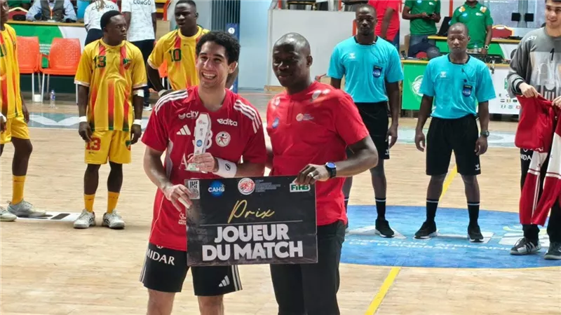منتخب مصر يفوز على الكونغو في بطولة أفريقيا لكرة اليد للناشئين