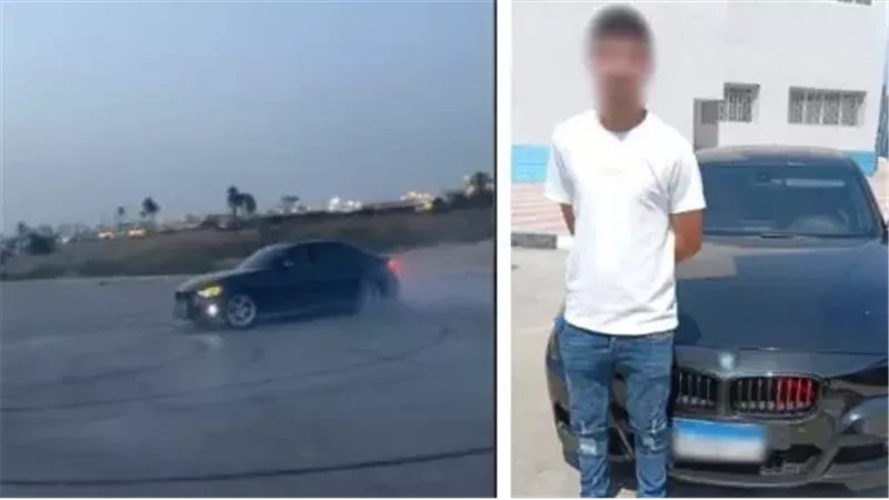 لزيادة المشاهدات.. القبض على طالب قاد سيارته برعونة في الإسماعيلية