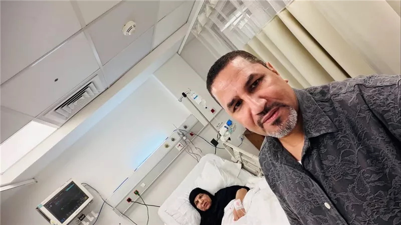 عبدالناصر زيدان ووالدته
