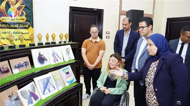 المشرف العام على القومي للإعاقة تشهد 