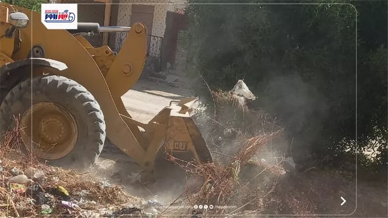 حملات للنظافة العامة ورفع الإشغالات وتحسين المظهر الحضاري بمركز ومدينة سنورس