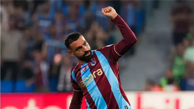 محمد صلاح يتقدم لطرابزون سبور على جالاتا سراي بهدف مبكر بالدوري التركي