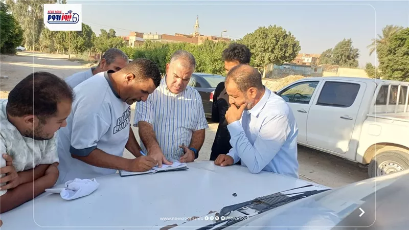 جولة ميدانية لرئيس مياه الفيوم بمركزي الفيوم وطامية لمتابعة ضغوط مياه الشرب