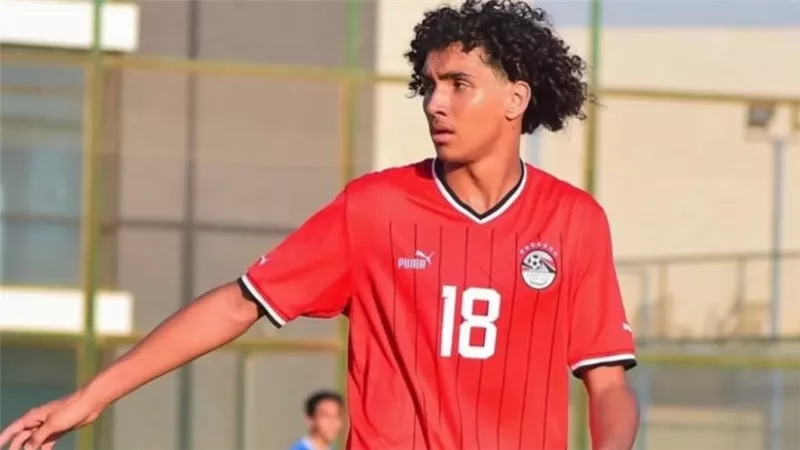 وهيب العنتري بقميص منتخب مصر قبل تفضيله تمثيل المغرب