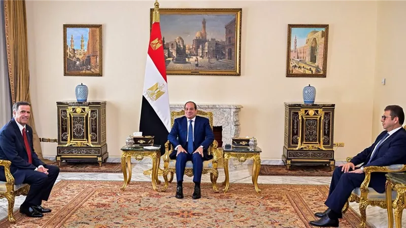 السيسي يستقبل مدير الـ