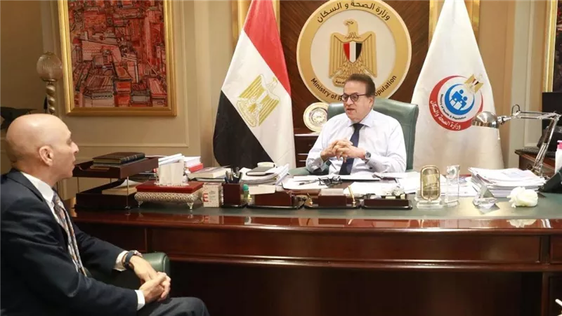 وزير الصحة يستقبل سفير مصر لدى لبنان لبحث تعزيز التعاون الصحي الثنائي 