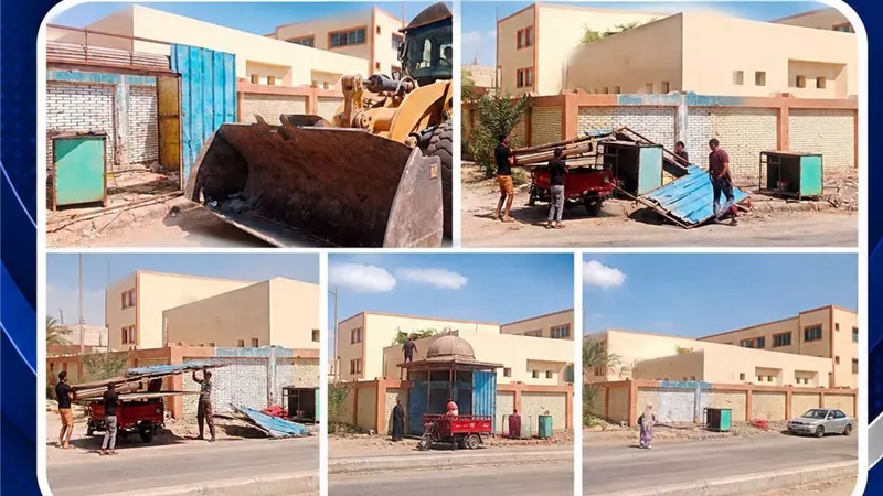من قلب فيصل.. حملة مكبرة تزيل الأكشاك والإشغالات وتعيد الانضباط لشارع العرايس