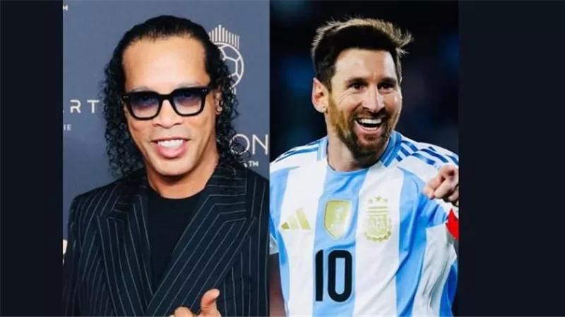 رونالدينيو الساحر البرازيلي السابق