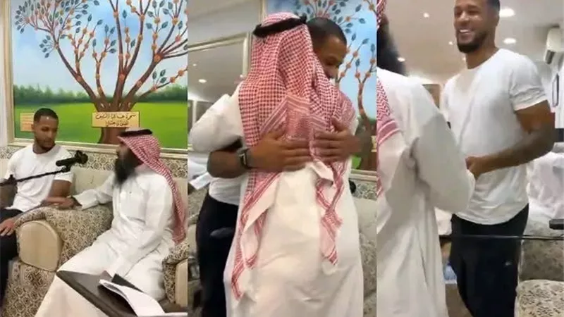 ويليام تروست إيكونج مدافع منتخب نيجيريا يعلن إسلامه بقطر