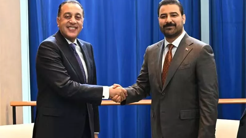 مدبولي يلتقي الزيدي في نيويورك لمناقشة خفض التصعيد في المنطقةوتغليب لغة الحوار