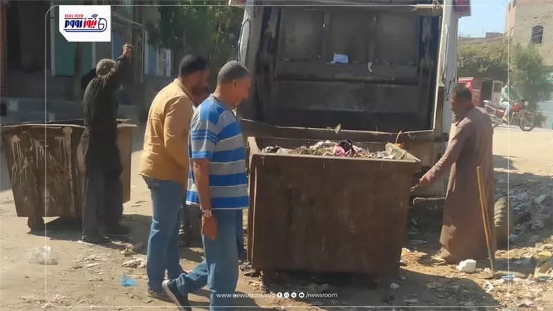 حملات مكثفة للنظافة ورفع الإشغالات وتحسين المظهر الحضاري بمركزي يوسف الصديق وأ