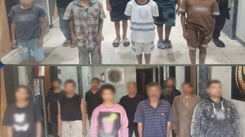 ضبط 10 أشخاص لاستغلال 8 أطفال في التسول وبيع السلع بالقاهرة
