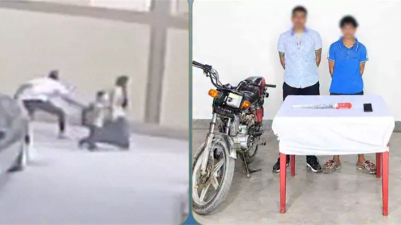 أمن المنيا يضبط متهمين بخطف هاتف محمول من سيدة في فيديو متداول