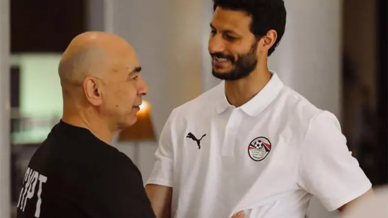 محمد الشناوي وحسام حسن