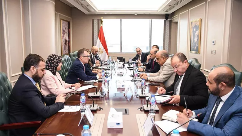 عصمت ورستم يبحثان استغلال محطات توليد الكهرباءفي تحلية المياه واستخلاص المعادن