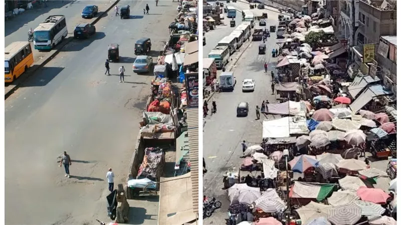 محافظ الجيزة يتابع جهود إعادة الانضباط بمحيط نفق إمبابة