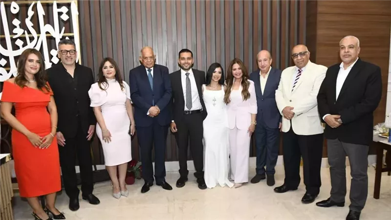 عقد قران نجل صابرين 