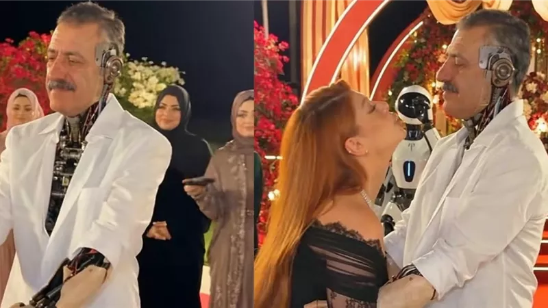 عروسة ترقص مع والدها المتوفي