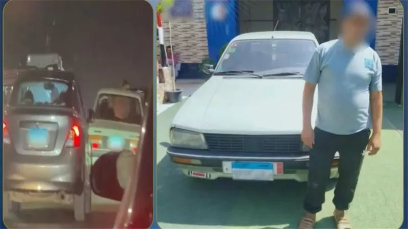 «استعراض في ليلة فرحه».. ضبط سائق بعد تعطيل المرور بالشرقية