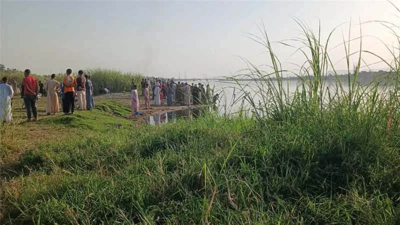 مصرع أم وطفلتها غرقا فى نهر النيل بالكراتية بقنا وجاري البحث عليهما