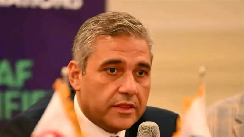 أمين موقو المدير التنفيذي لاتحاد شمال أفريقيا لكرة القدم