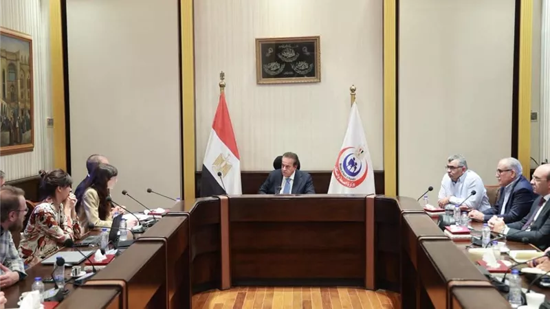 عبدالغفار يبحث مع وفد «سان دوناتو» الإيطاليةمعدلات تنفيذ مستشفى هليوبوليس 