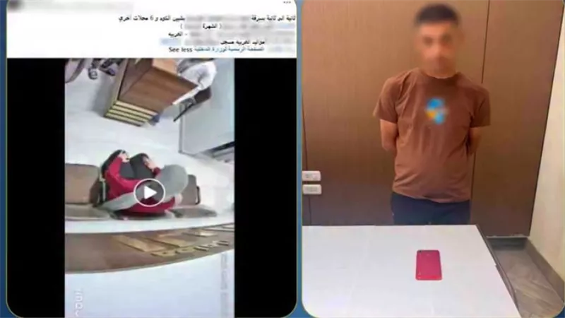 ضبط المتهم بسرقة هاتف محمول من داخل معمل تحاليل بالمنوفية