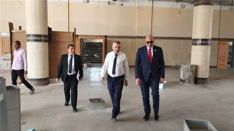 رئيس جامعة مدينة السادات يتفقد منشآت الجامعة ويتابع مستجدات الأعمال والتشطيبات النهائية بكليات الجامعة بالـ500 فدان