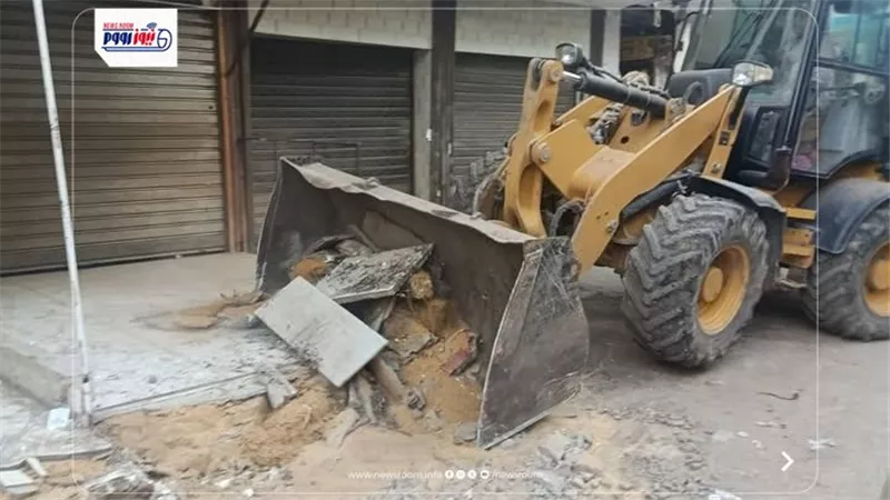 حملات للنظافة العامة ورفع الإشغالات وتحسين المظهر الحضاري بمركز ومدينة سنورس