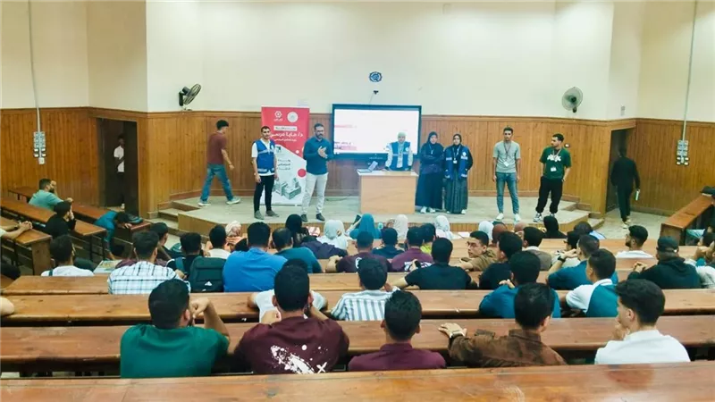 ندوة توعوية حول دور وحدة التضامن الإجتماعى بجامعة الدلتا التكنولوجية