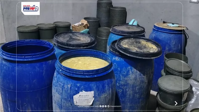 به حشرات وديدان.. ضبط مخزن بالفيوم لتعبئة المخللات غير صالح للاستهلاك الآدمي