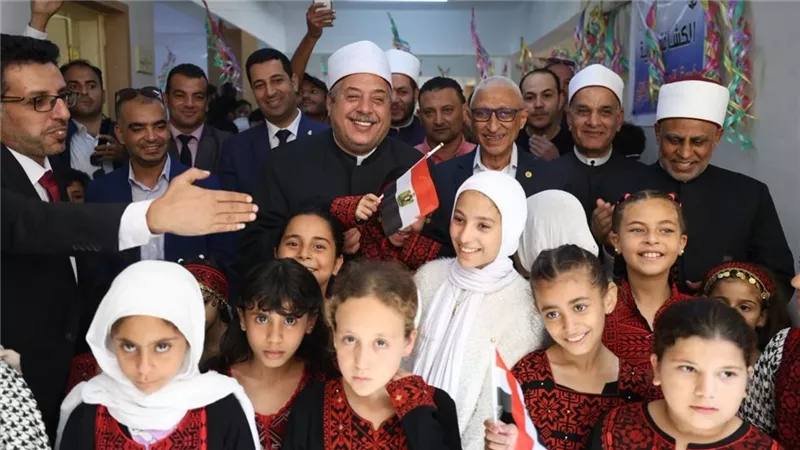 أيمن عبدالغني ومحافظ شمال سيناء يفتتحان مجمعين أزهريين بتكلفة 143 مليون جنيه