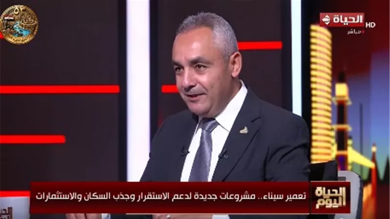 اللواء أحمد السويفي: جهاز تعمير سيناء ومدن القناة ينفذ أعمال بأكثر من 60 مليار
