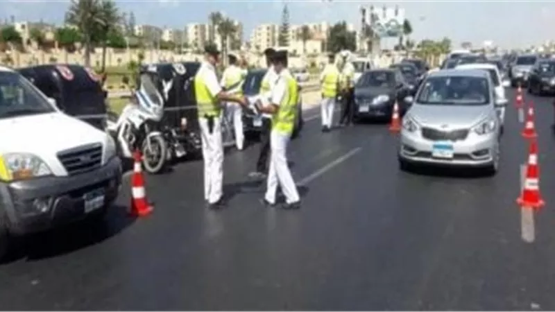 ضبط 102 ألف مخالفة مرورية خلال 24 ساعة.. وفحص 1153 سائقًا