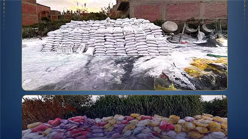 ضبط مصنعين بدون ترخيص لإنتاج الأسمدة والمبيدات المغشوشة بالقليوبية