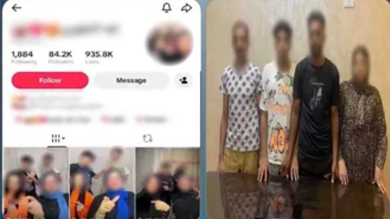 ضبط سيدة و3 آخرين بتهمة استغلال أفراد أسرتها في التسول الإلكتروني بالمحلة