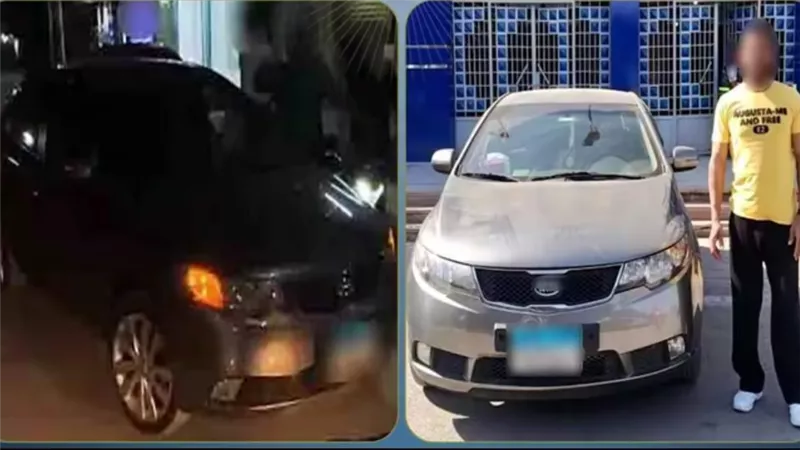 اختصار الطريق يقود سائق سيارة للمساءلة بعد السير عكس الاتجاه ببني سويف